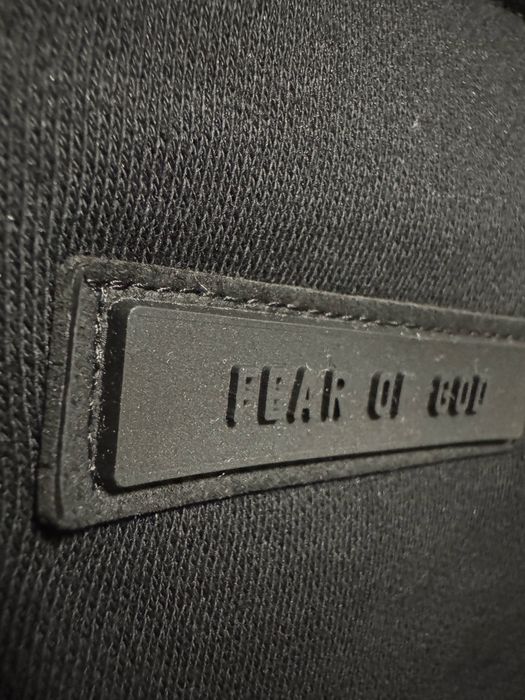 Fear of God "Essentials" Black Scuba Hoodie Tracksuit