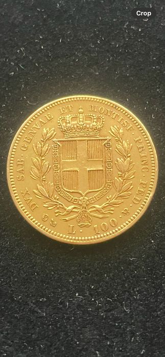 Златна монета 100 франка