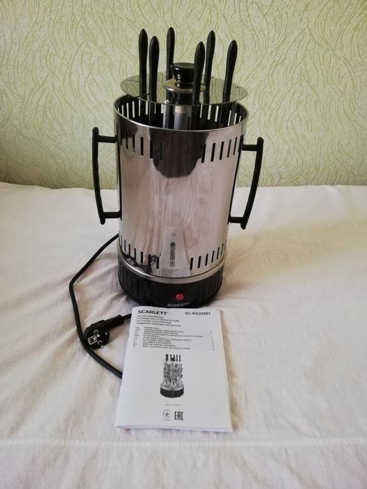 Электро шашлычница SCARLETT