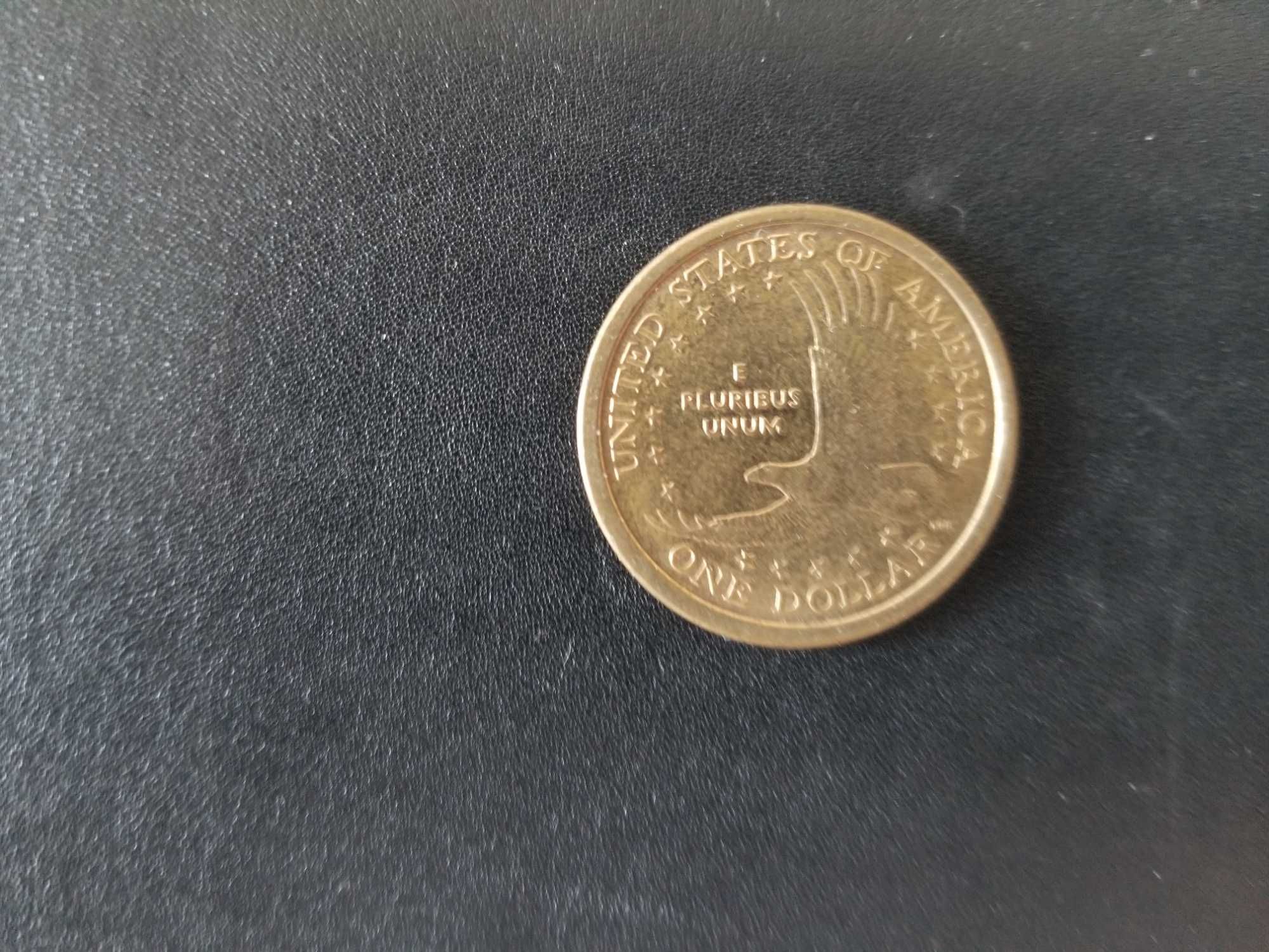 Един долар монета US LIBERTY 2000-P Sacagawea Gold Color Circulated
