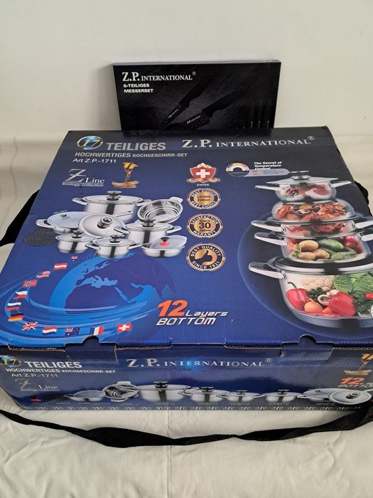 Set oale inox Zepter 17 piese