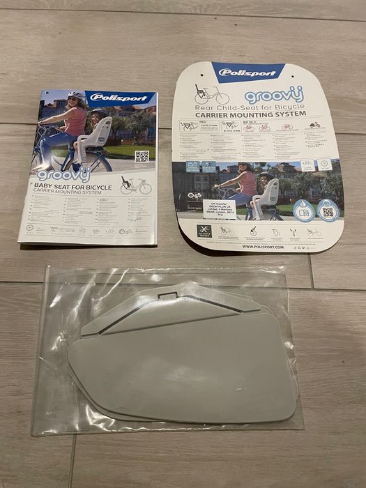 Детско столче за велосипед Polisport (задно)