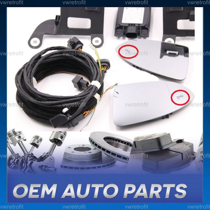 Kit Retrofit Complet Side Assist Asistenta laterala VW Golf 7 7.5 MK7