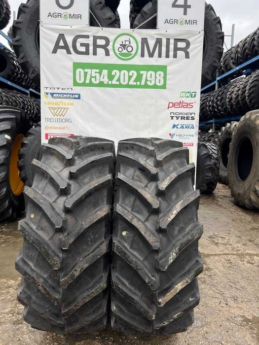 Anvelope noi de tractor fata 480/65 R28 TRELLEBORG garantie