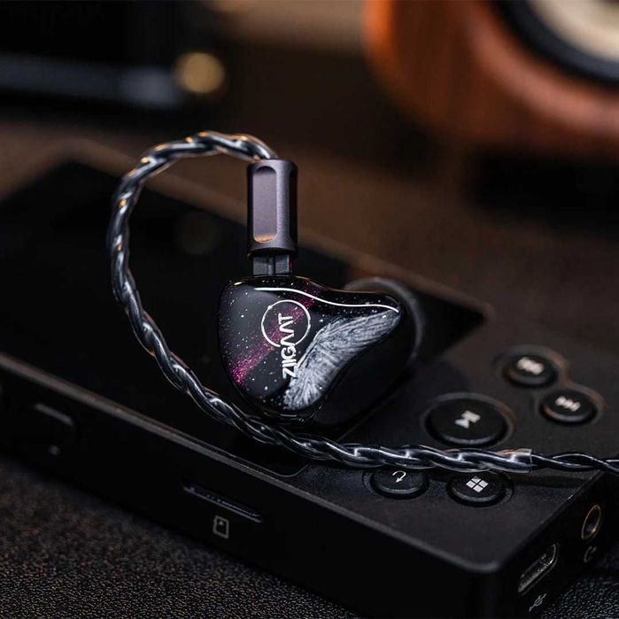 ZiiGaat Crescent Premium 2DD+2BA Hybrid IEM Casti HIFI Noi, Cutie