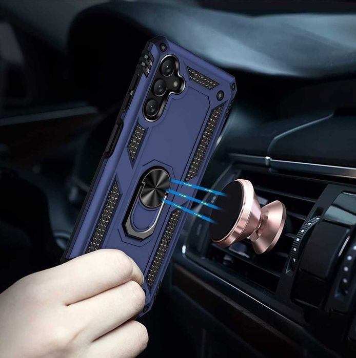 Husa hybrid ARMOR cu inel pentru Samsung Galaxy A14 4G , A34 , A54 5G