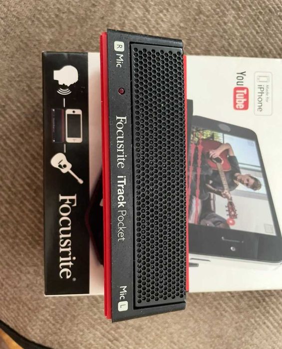 iTrack  Portable Stereo Microphone for
You Tube Performers китара