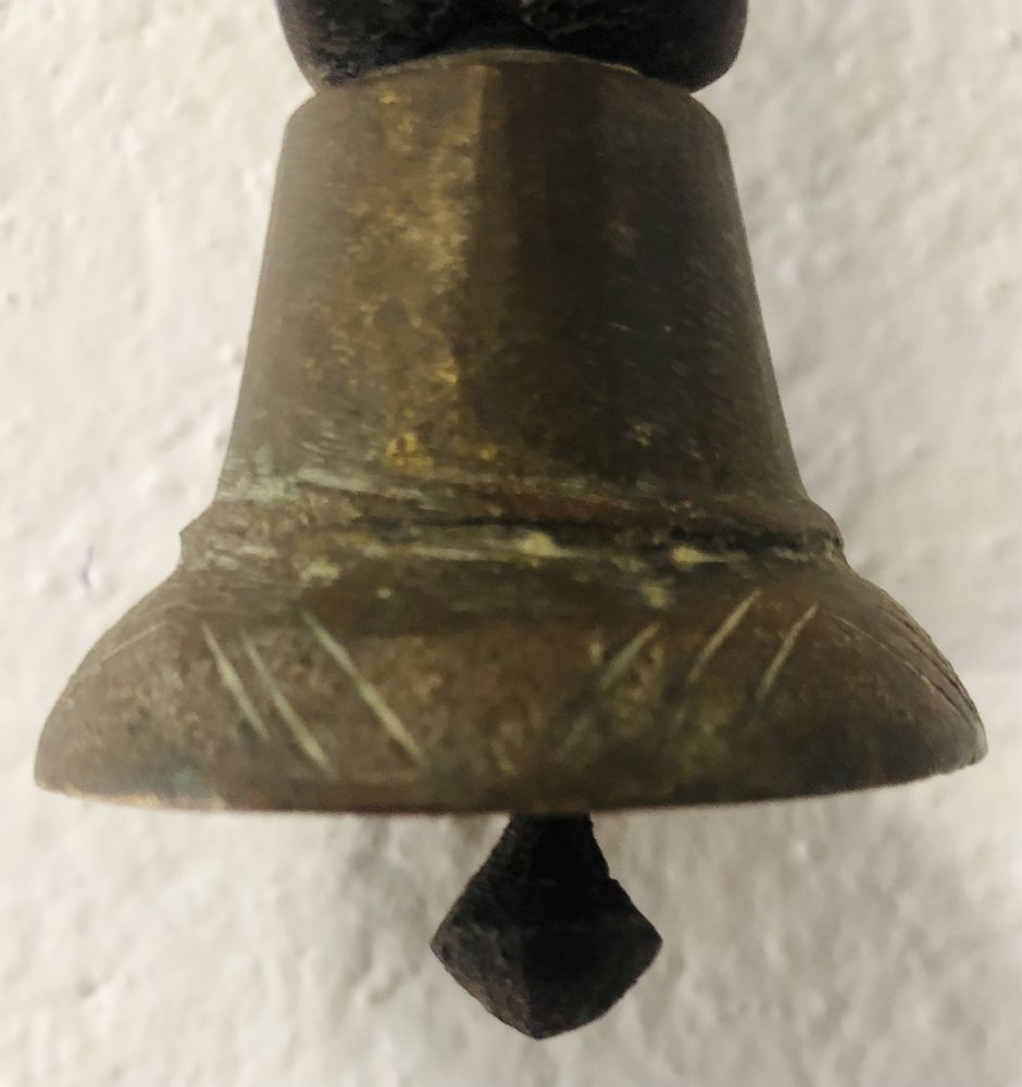 Clopot/talanga bronz incizat vechi