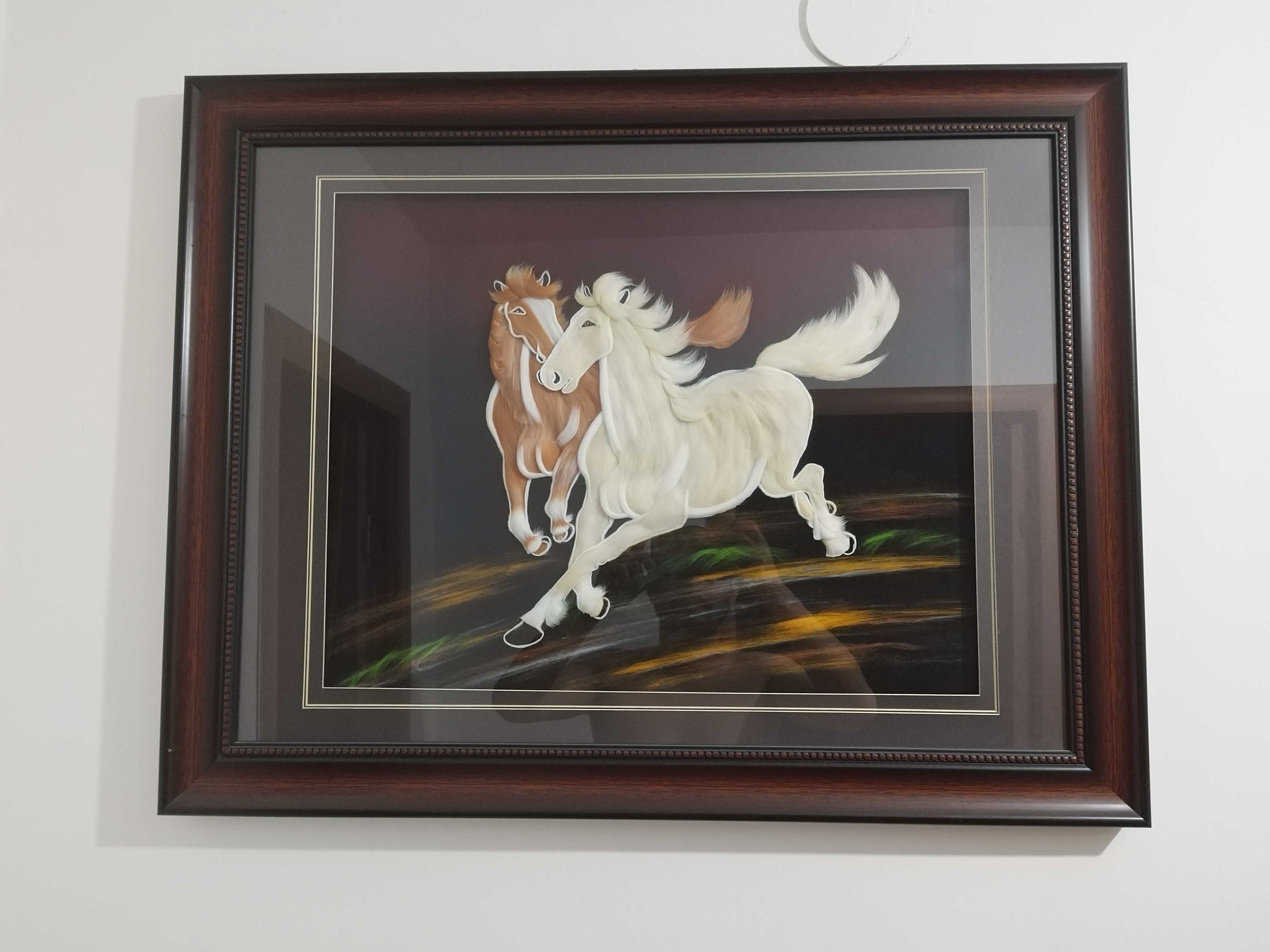 Картинка красивые лошади размер 80x63