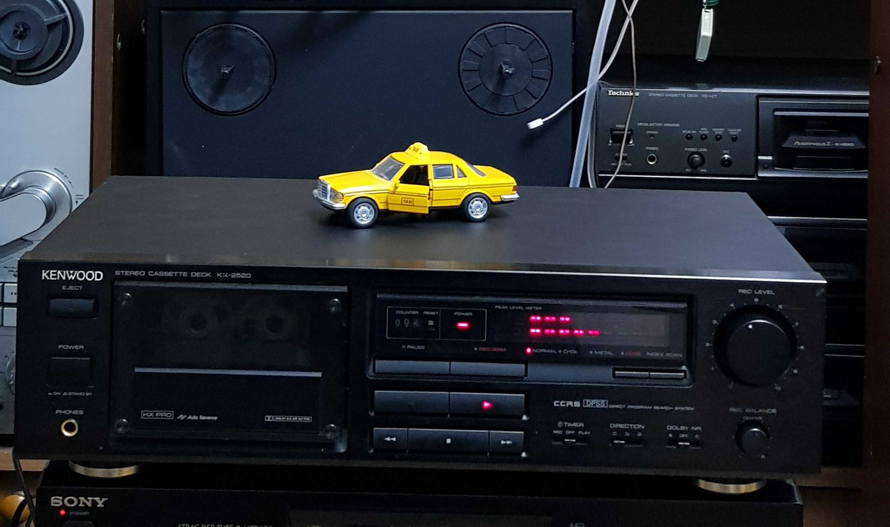 Casetofon Deck Audio Stereo Vintage KENWOOD KX2520  (JAPAN)