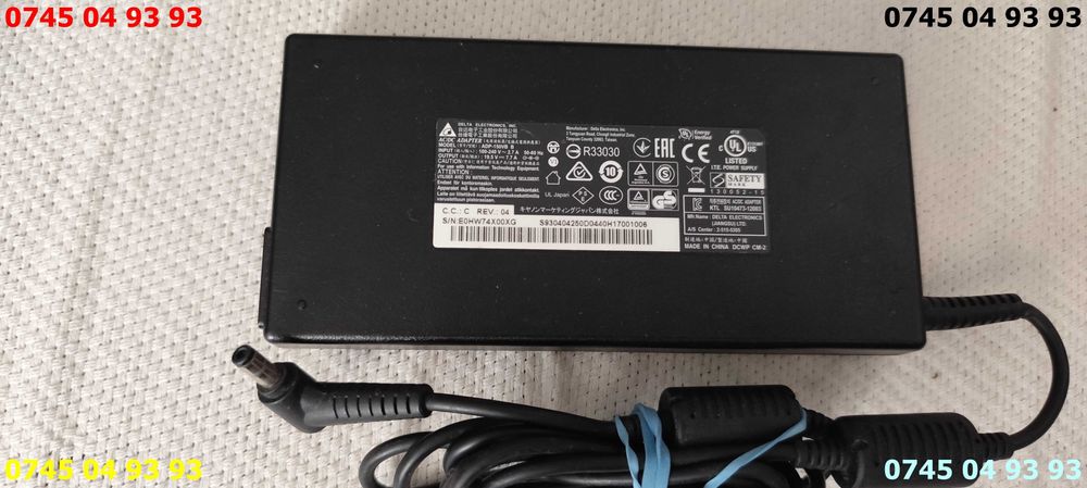 alimentator incarcator DELTA ELECTRONICS asus toshiba MSI 19.5V 7.7A