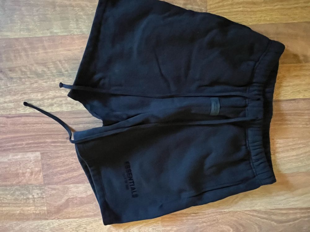 Essentials black shorts