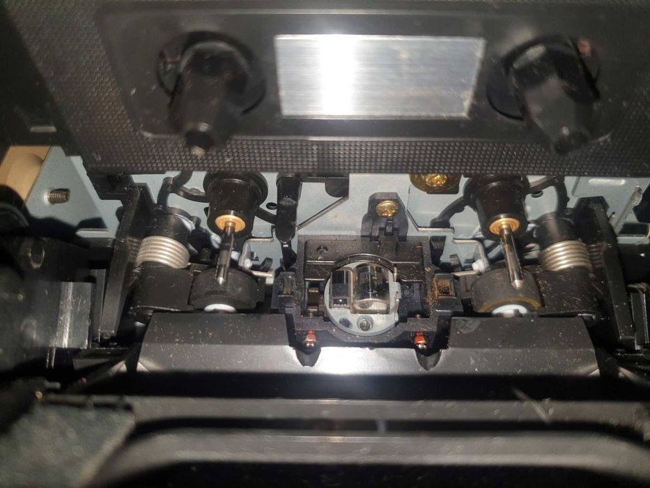 Dublu deck JVC TD-W718 autoreverse cu dublă înregistrare