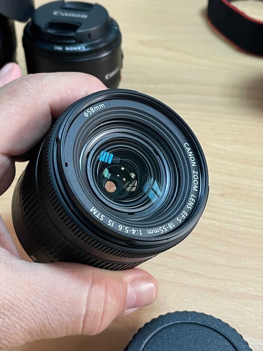 Canon 800D + 4 обектива