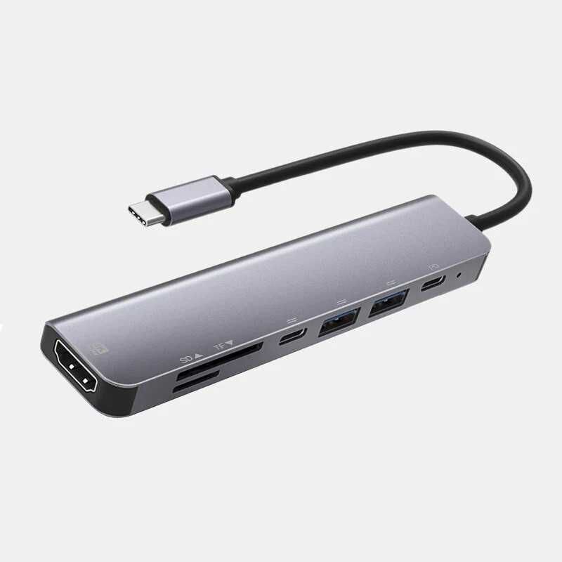 7 в 1 Type C USB 3.1 Хъб универсален