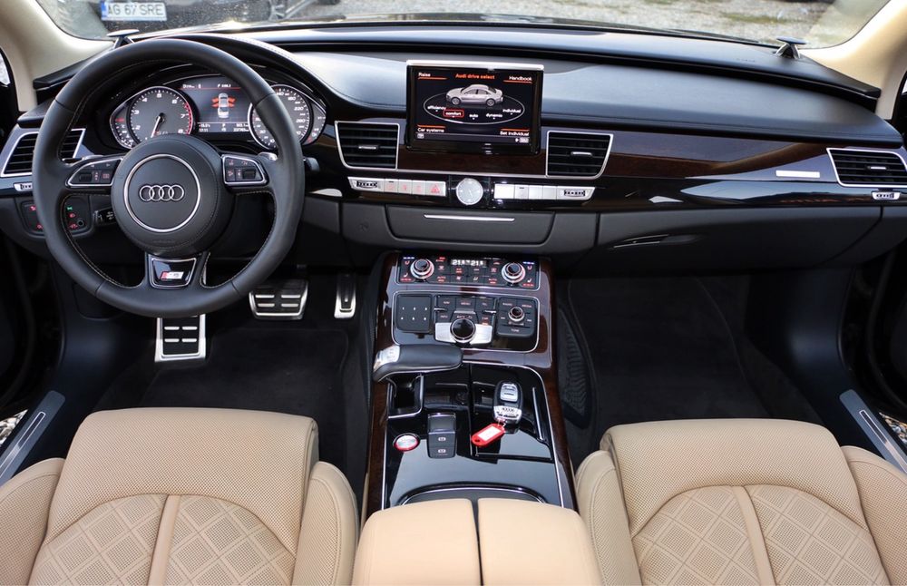 Audi S8 V8/LED/Trapa/Masaj/Ventilatie/Bang&OLUFSEN/2013/Jante21/Euro5