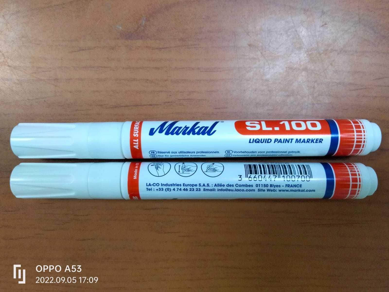 Водостойкий маркер краска Markal SL.100 для сварщика