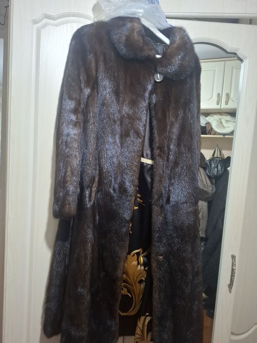 Шуба норка 54 в хорошем состоянии