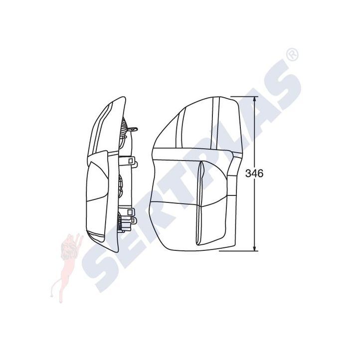 Стоп за Форд Транзит / Куриер / без букса /след 2014 година