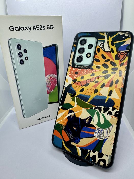 Samsung Galaxy A52s 5G FULL BOX+ smartwach NOU si husa MOBILEFOX cadou