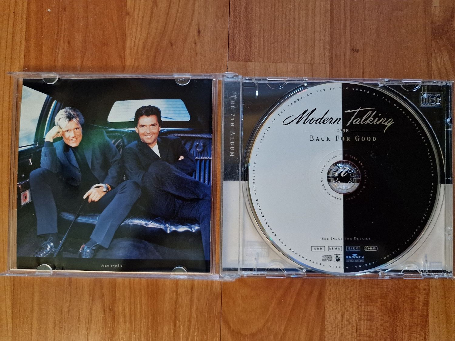 CD Muzica : Modern Talking - Back for Good (1998)