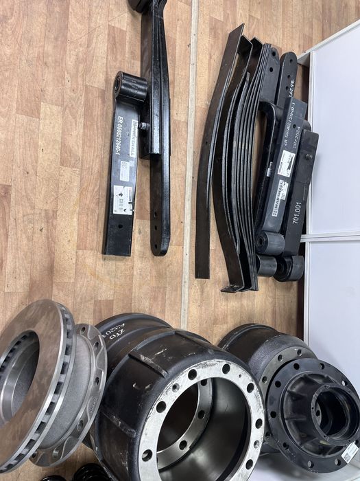 Запасные части на прицевы и полуприцепы.