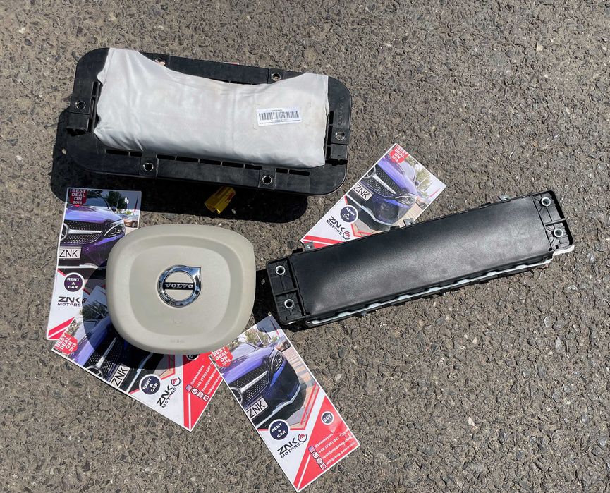 Volvo XC60 V40 S60 S90 airbag pasager volan set centuri - plansa bord