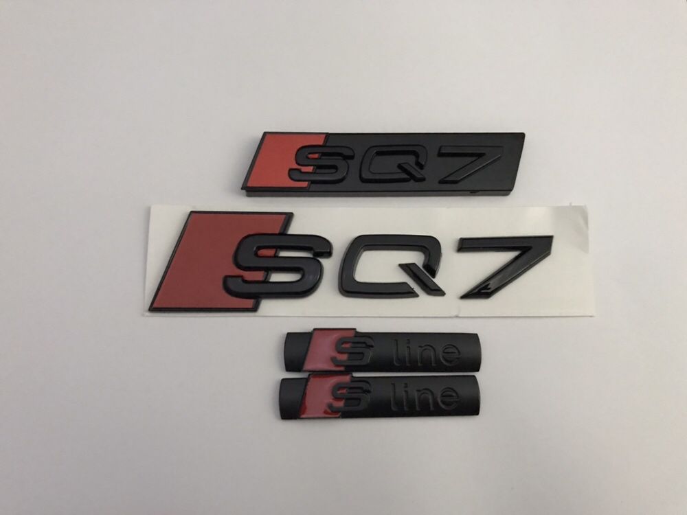 Set Embleme Audi Sq 7 Negru