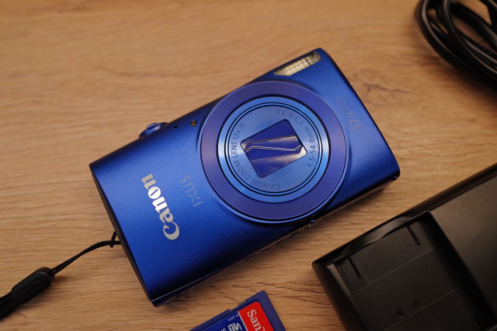 Aparat foto Canon Ixus 170 Electric Blue 20Mp ITP powershot Card
