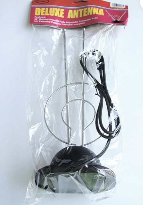 Телескопична стайна антена с права букса