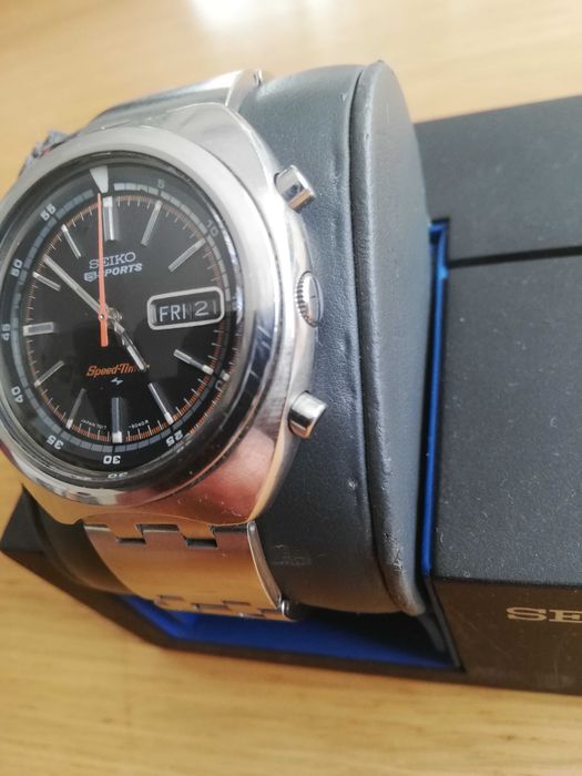 SEIKO Chronograph 7017 ретро мъжки ръчен часовник в супер състояние !