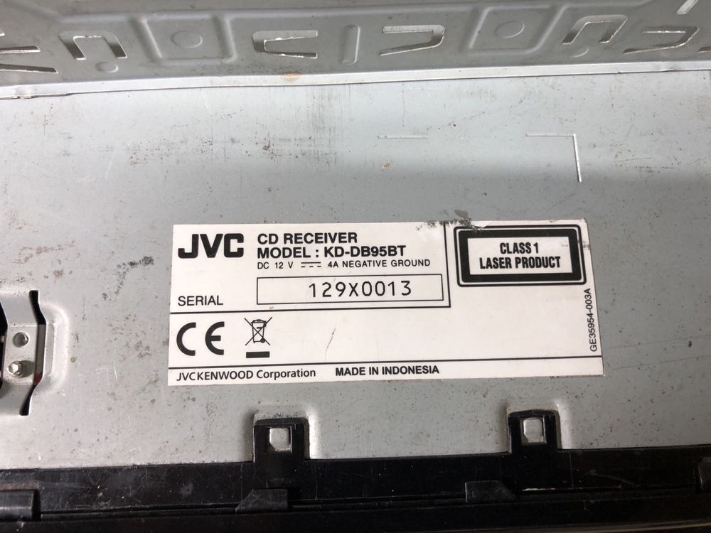 JVC KD-db95bt Bluetooth