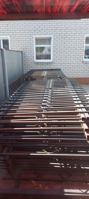 Забор из профильной трубы