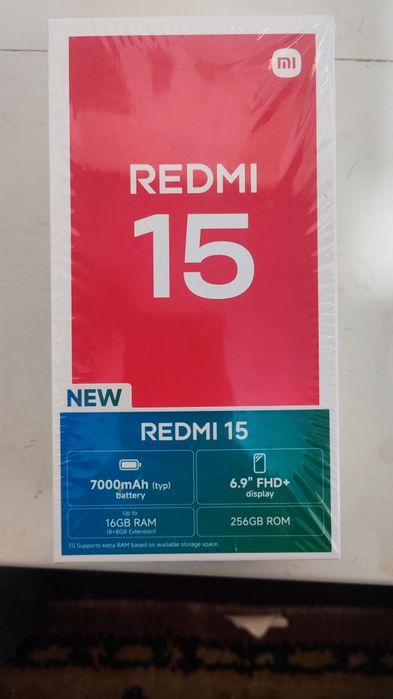 Redmi 15 256gb sotiladi