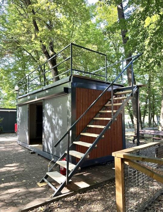 Container tip fastfood vitrina de vanzare containere birou magazine