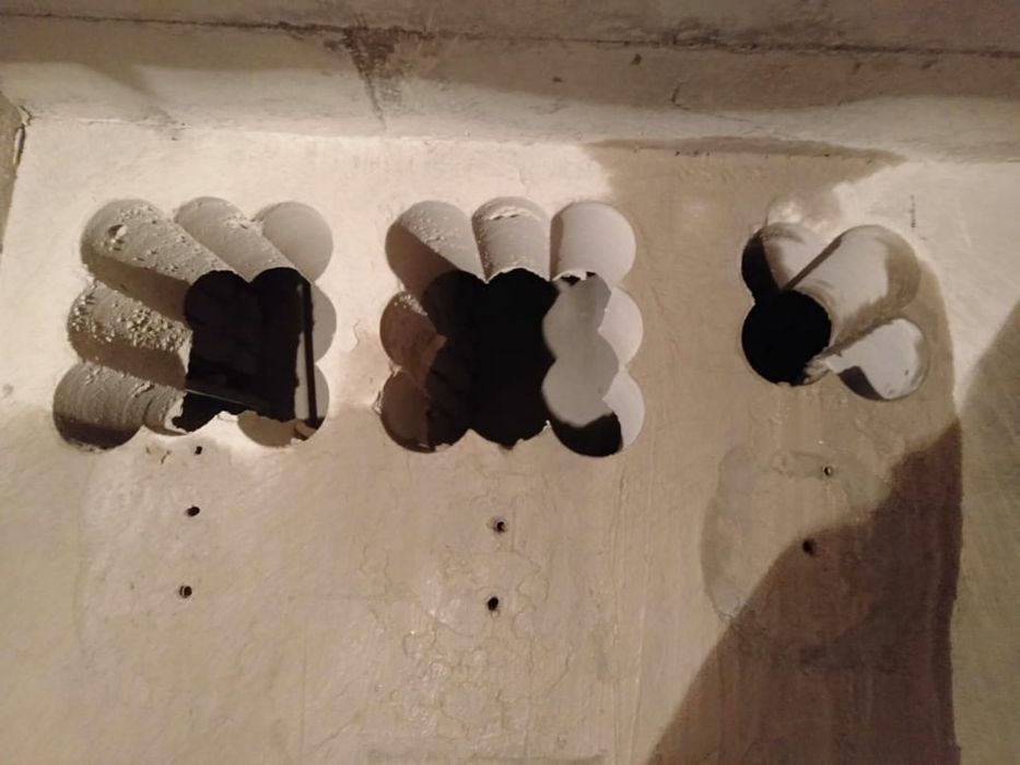 Алмазное сверление резко бетона!