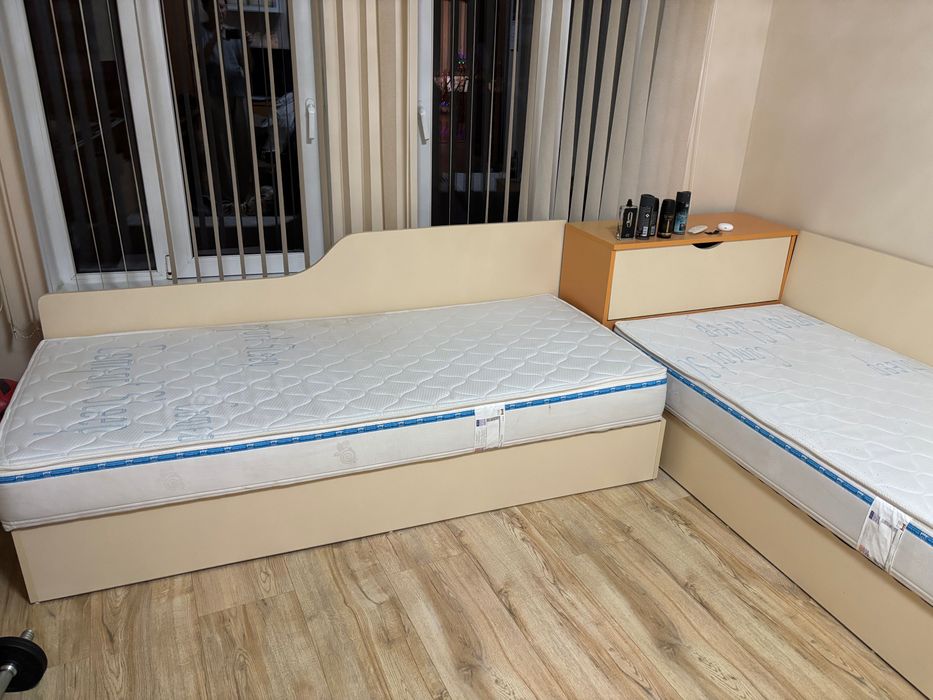 Ъглови легла с ракла