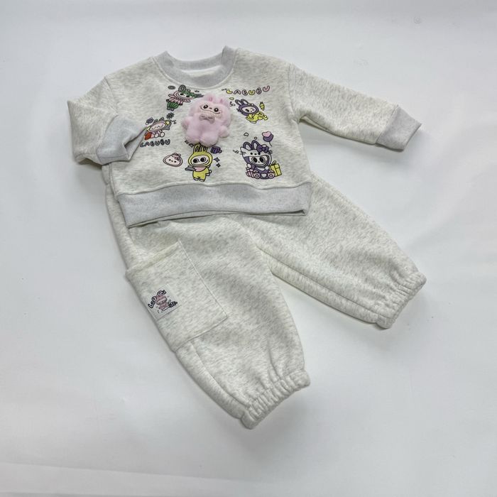 Детский флисовые костюм на девочку и мальчика