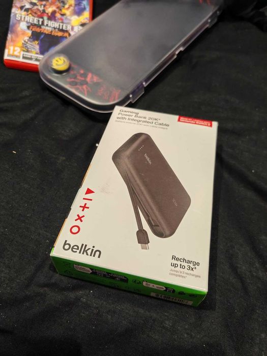 Belkin външна батерия за Nintendo Switch 2, 30W USB-C кабел 20000 mAh