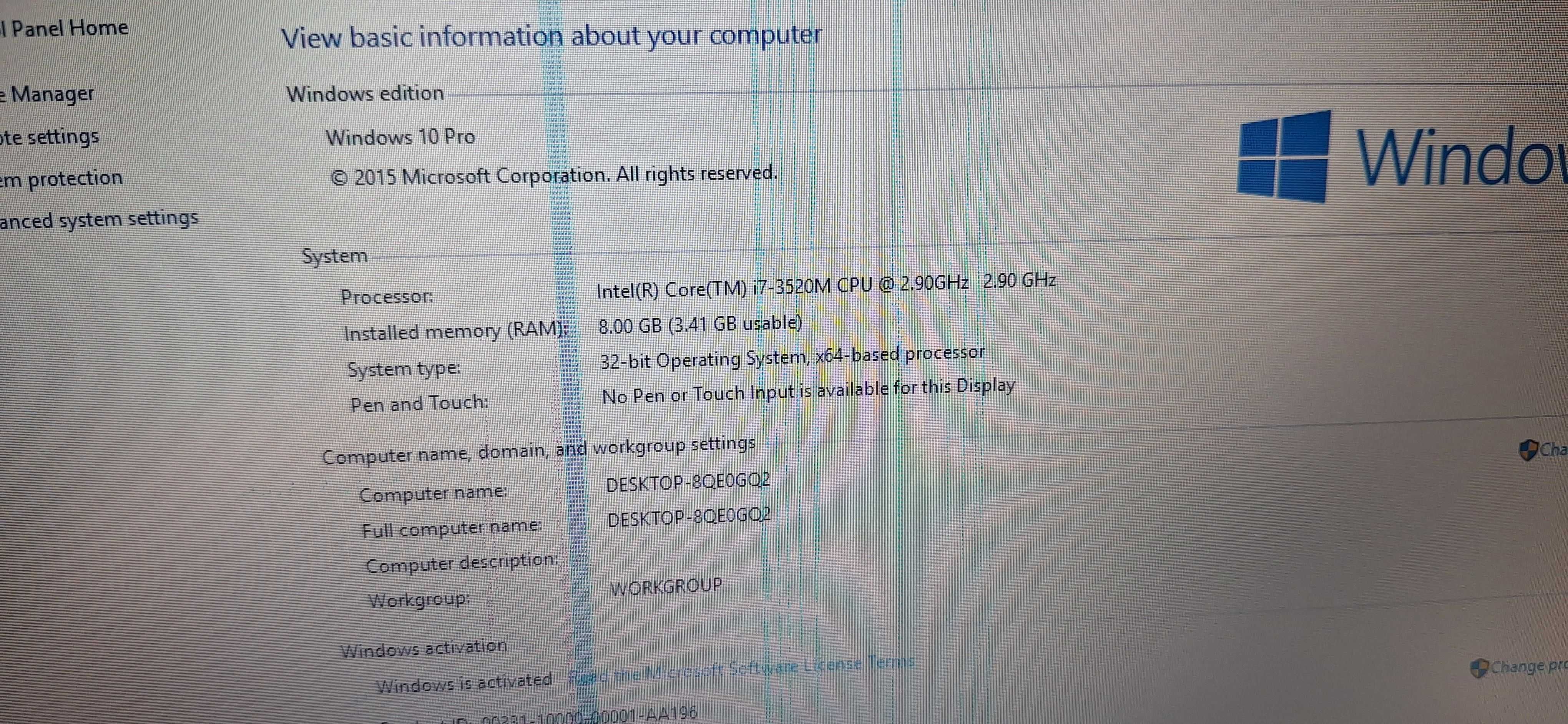Laptop ieftin Dell 14 inch i7 8GB RAM 500Gb wifi Bluetooth HDMI win 10
