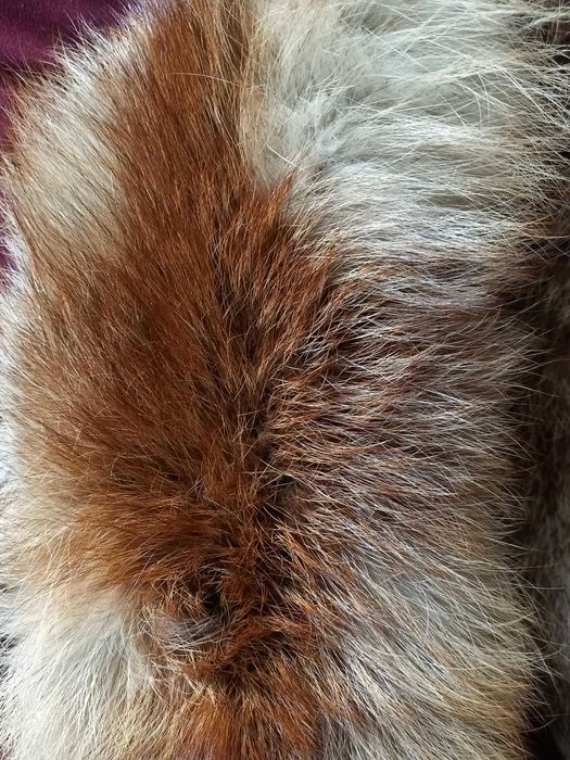 Продавам  естествена кожа от лисица