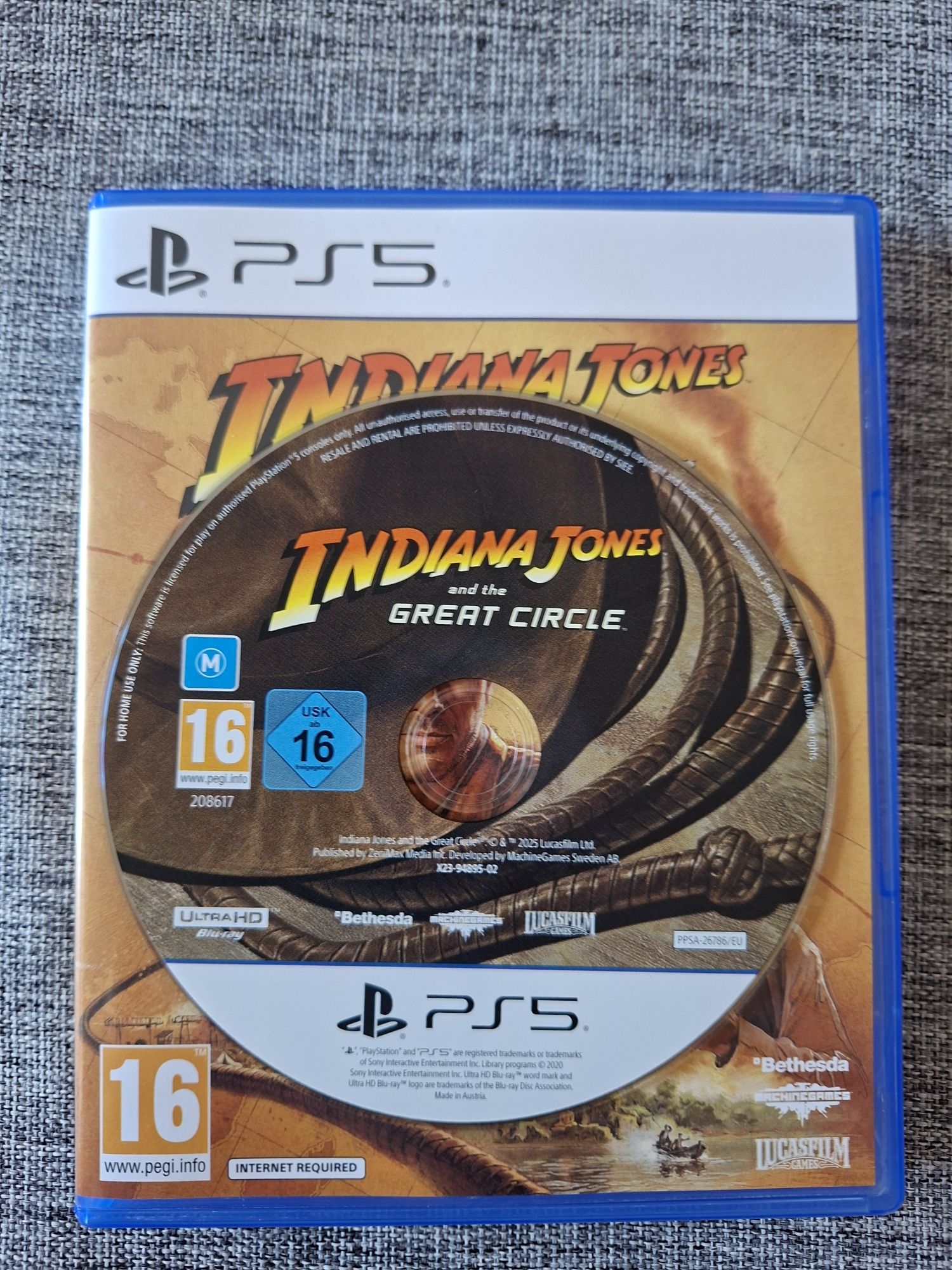 Продавам Indiana Jones за PS5