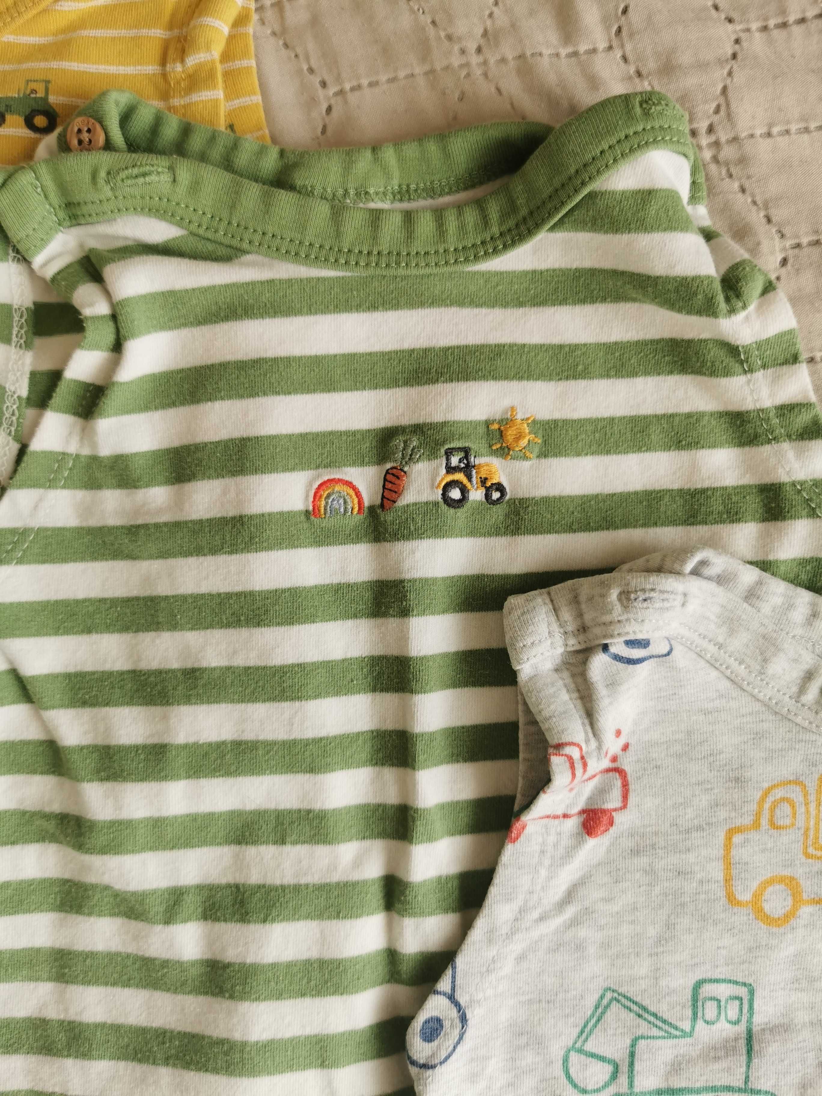 5 бр. Летни бодита / гащеризони Next, H&M (3-9м)