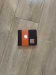 NOU Portofel portmoneu card holder unisex negru loc pt monede Carhartt