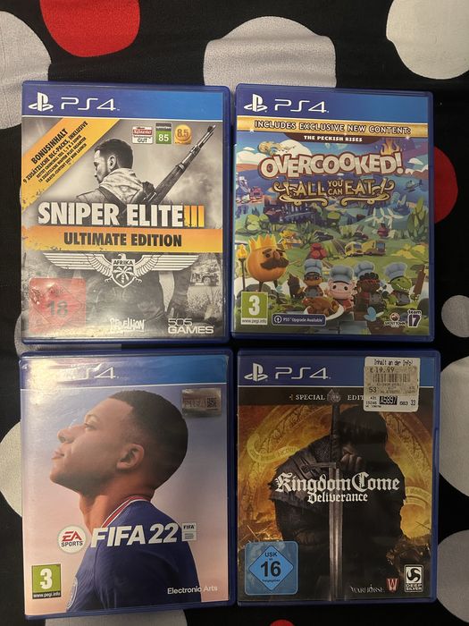 Ps4. Multiple jocuiri inculuse