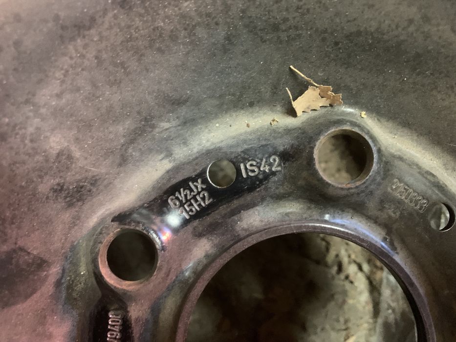 15,5х120 BMW железни джанти