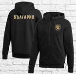 Суичър с цип, горнище ZIP Hoodie БЪЛГАРИЯ / BULGARIA. Или с ТВОЯ идея!