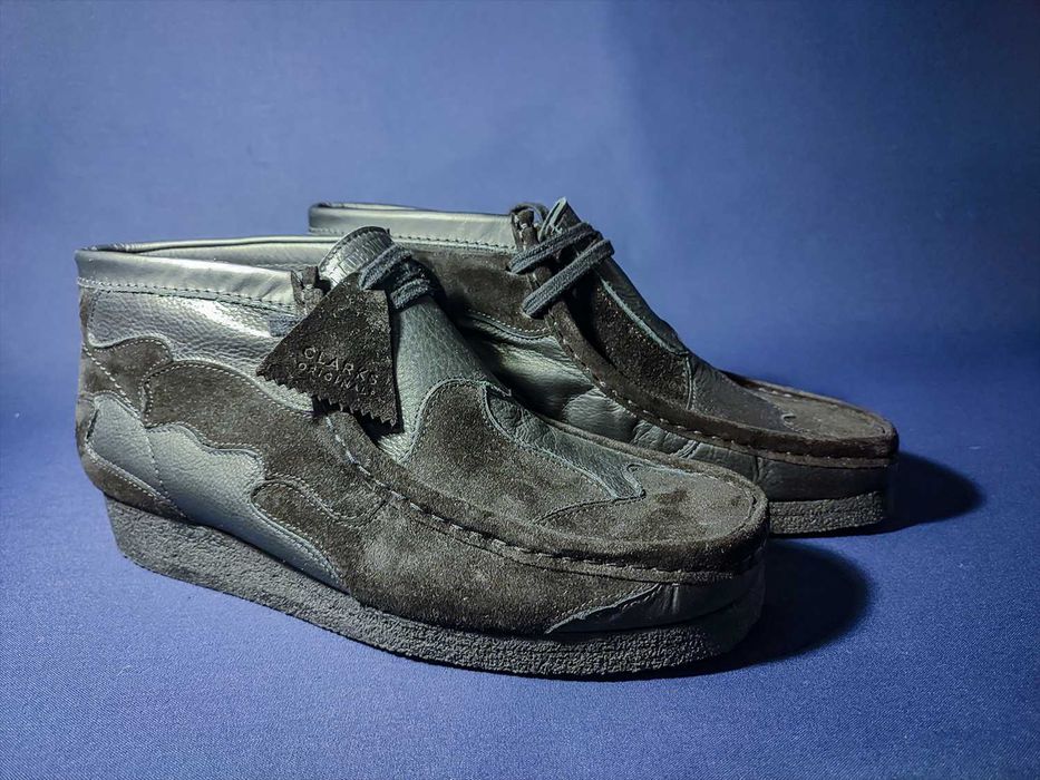 Ghete Clarks Originals Wallabee Patch