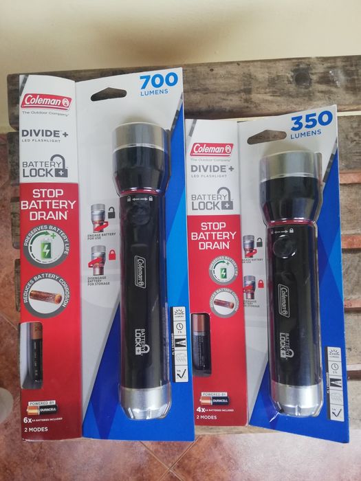 Фенер Coleman divide + 350 lumens и 700 lumens