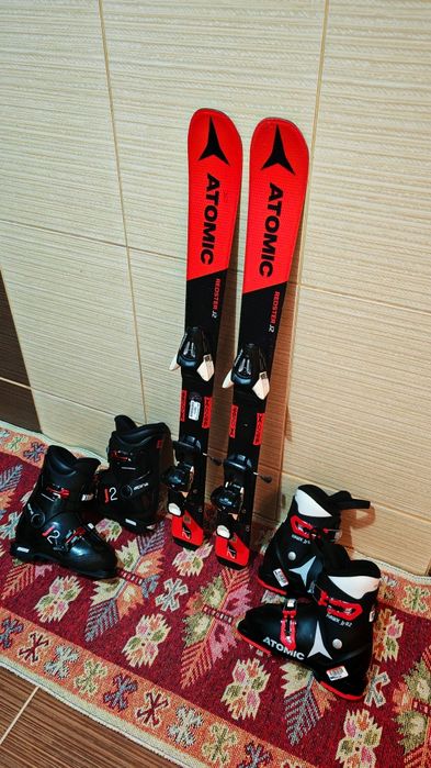 Set schiuri atomic j2 90 cm-clapari ski